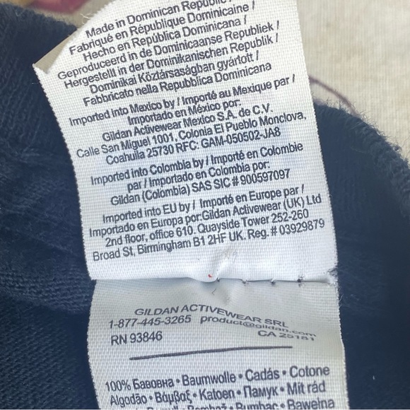 Gildan Men’s Graphic Military T-shirt M Black Hooligan’s 2ND BN 10TH INF REG. - Picture 9 of 11